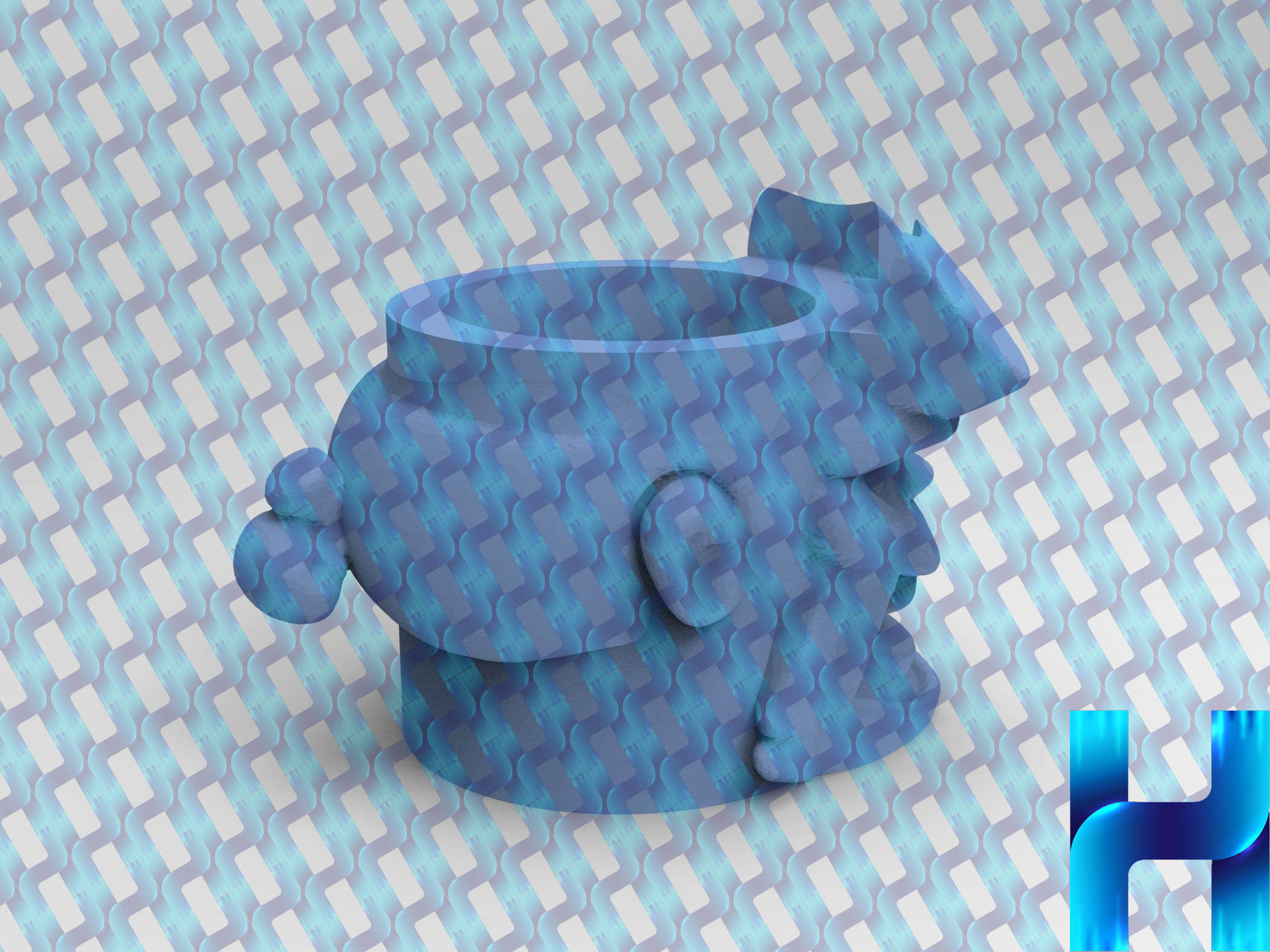 Hellboy Matte for 3d printing 3D model_7