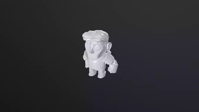 HP stylized character blank Free 3D model