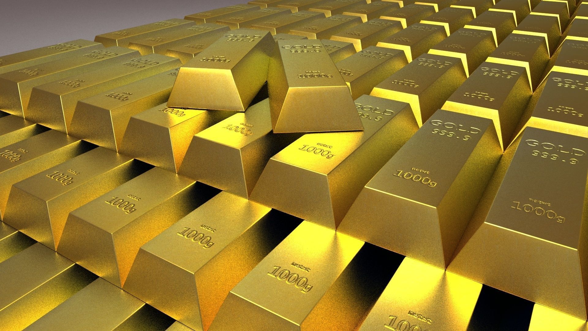 gold bar prices money bank luxury bullion square glazed ingo 3D model_1