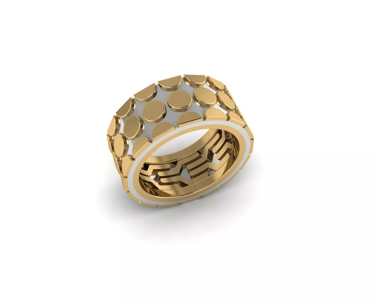 Rings 3D print model_0