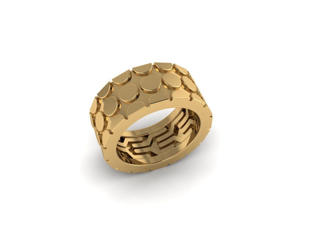 Rings 3D print model_2