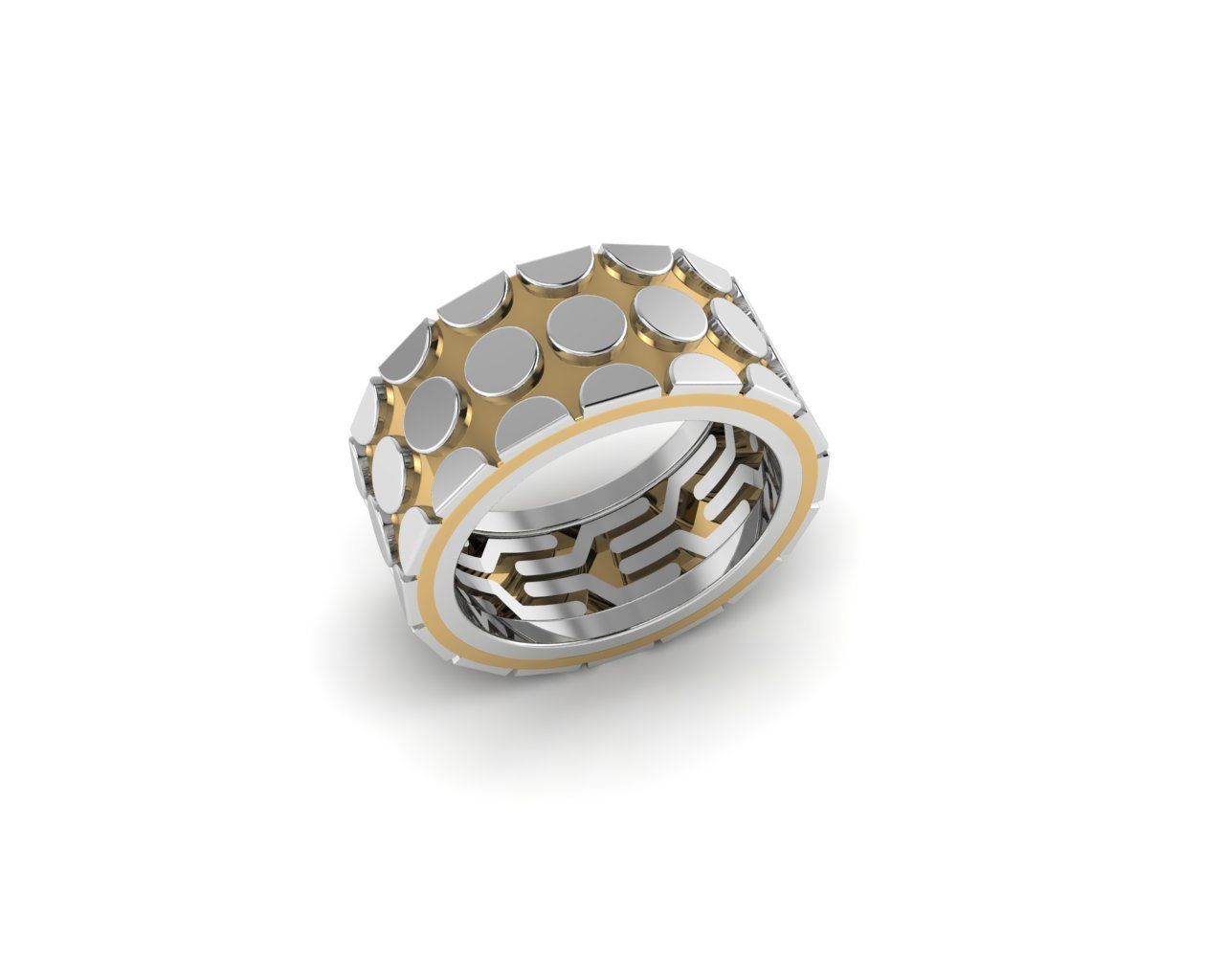 Rings 3D print model_1
