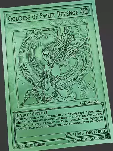 goddess of sweet revenge - yugioh Free 3D print model