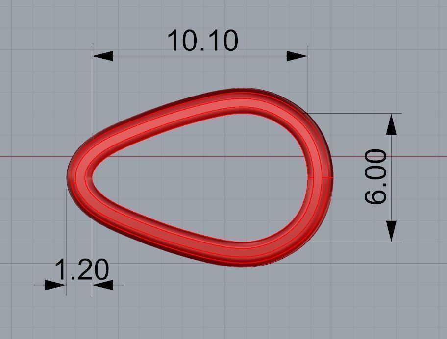 Cancer pendant 3D print model_5