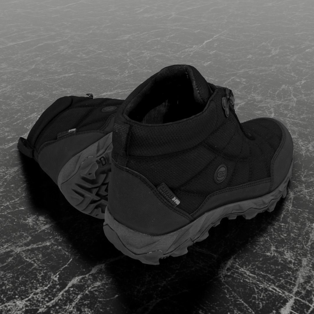 GREYDER X PRO - 3D BOOTS  Low-poly 3D model_7