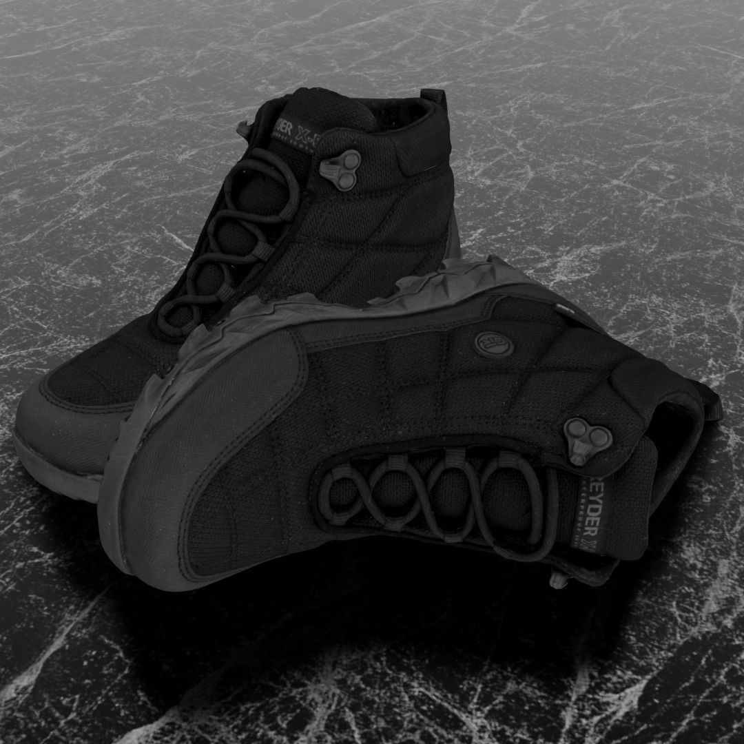 GREYDER X PRO - 3D BOOTS  Low-poly 3D model_4