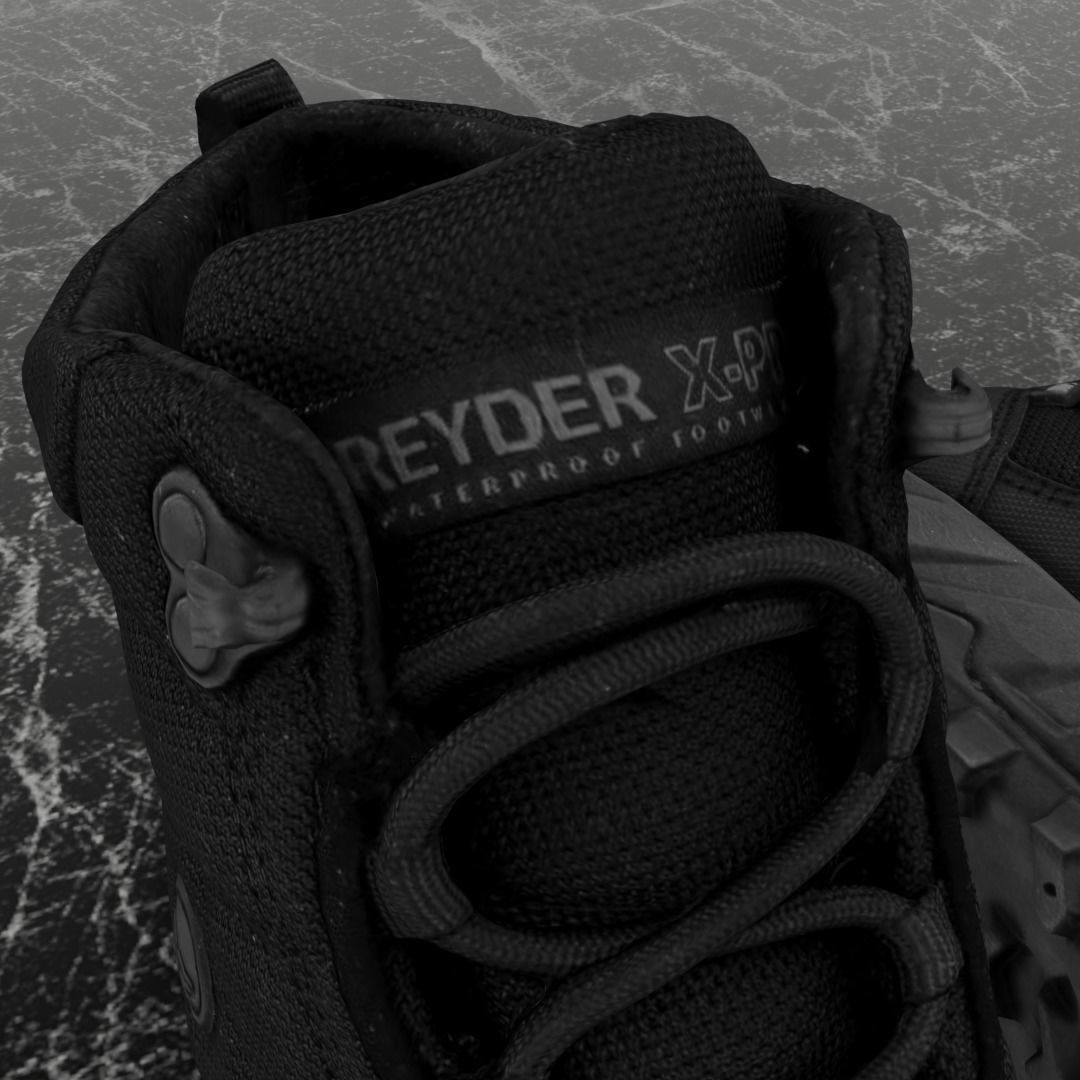 GREYDER X PRO - 3D BOOTS  Low-poly 3D model_12