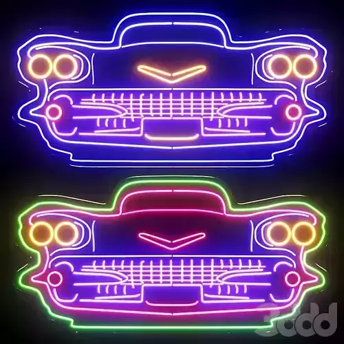 Cadillac Neon Sign