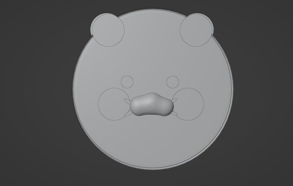 3Dchoonsik face  3D model_2