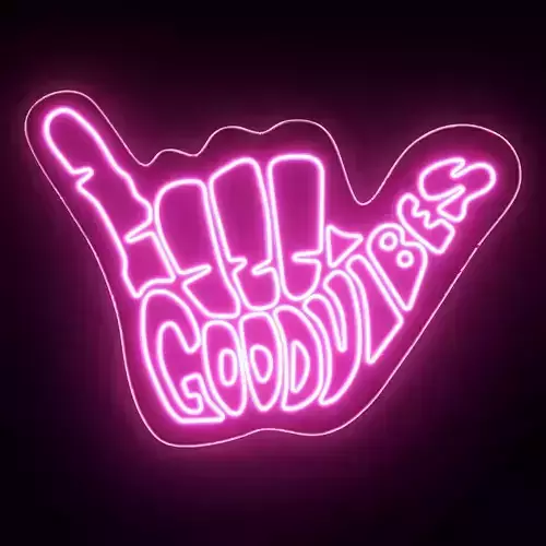Good Vibes Neon Sign