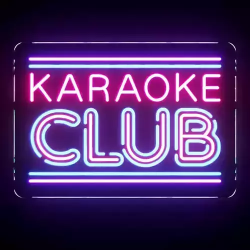 Karaoke Club Neon Sign