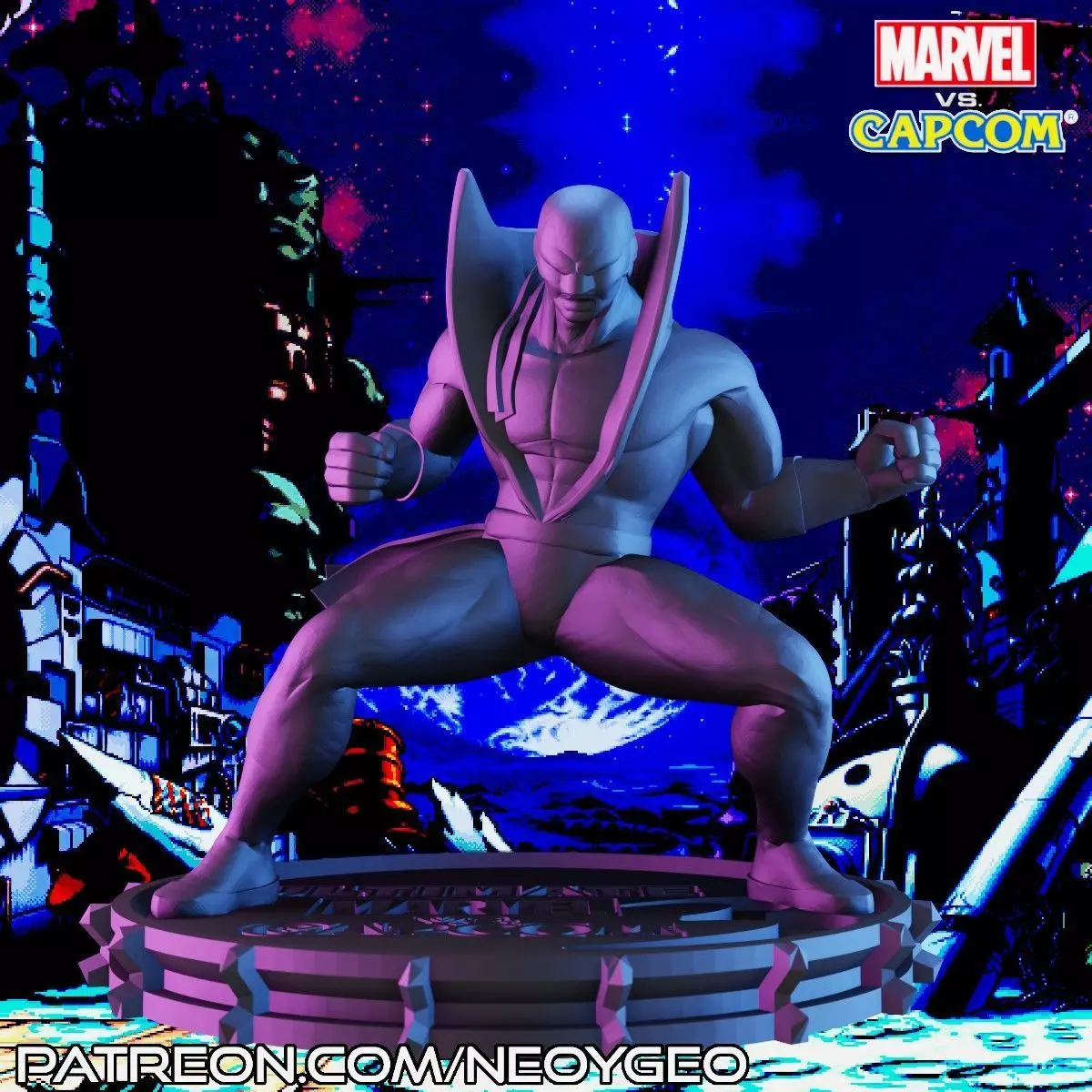 IRON FIST - MARVEL VS CAPCOM 3 Free 3D print model
