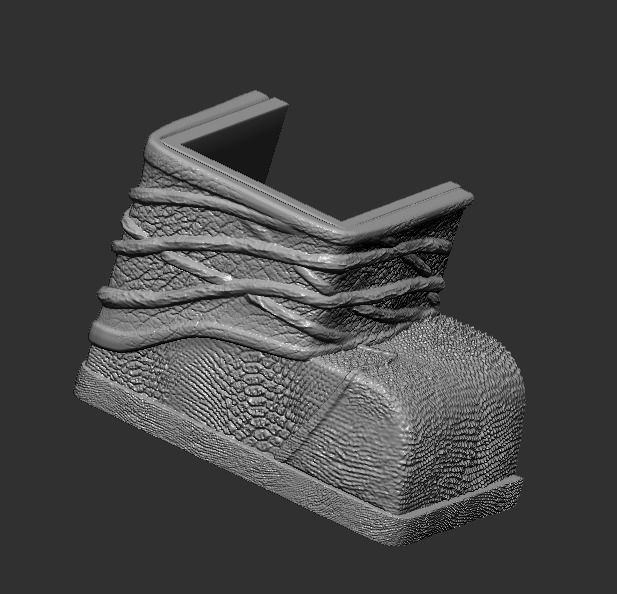 Lego Minifigures - Kratos - God Of War Ragnarok  3D print model_24