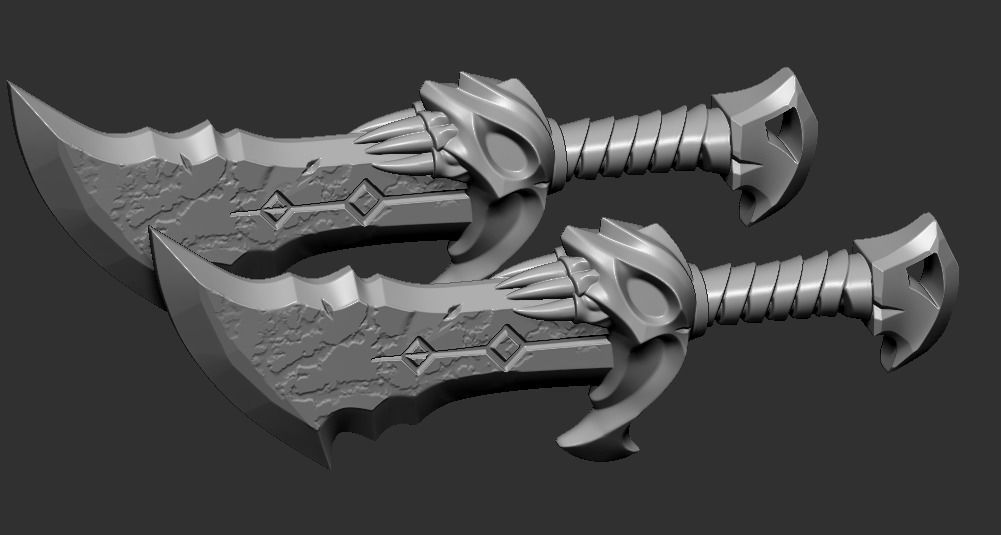 Lego Minifigures - Kratos - God Of War Ragnarok  3D print model_14