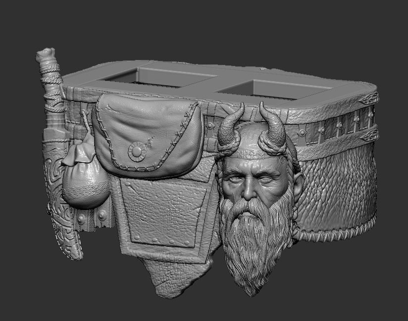 Lego Minifigures - Kratos - God Of War Ragnarok  3D print model_21