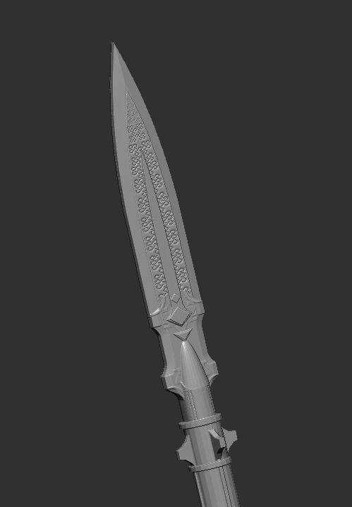 Lego Minifigures - Kratos - God Of War Ragnarok  3D print model_26