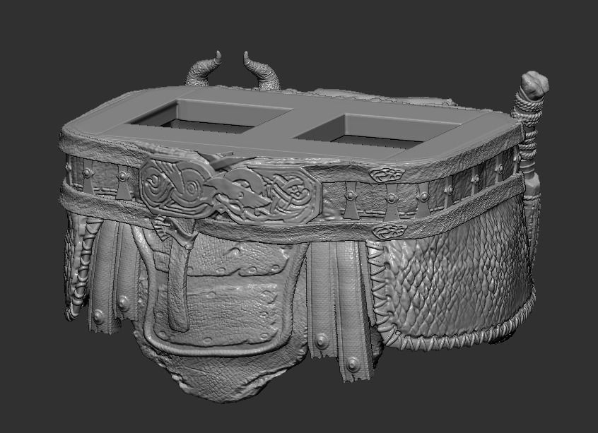 Lego Minifigures - Kratos - God Of War Ragnarok  3D print model_22