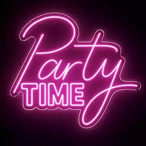 Party Time Neon Sign