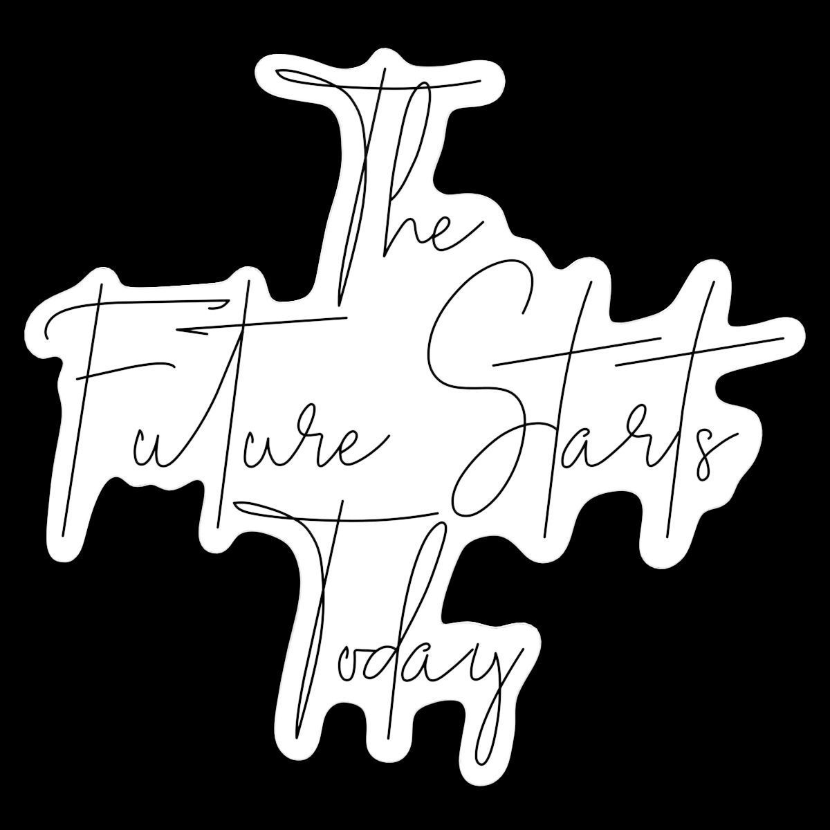 The Future Starts Today Neon Sign 3D model_3