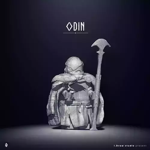 Lego Minifigures -Odin - God Of War Ragnarok