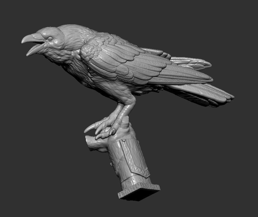 Lego Minifigures -Odin - God Of War Ragnarok 3D print model_13