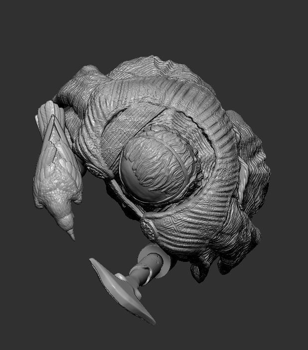 Lego Minifigures -Odin - God Of War Ragnarok 3D print model_9