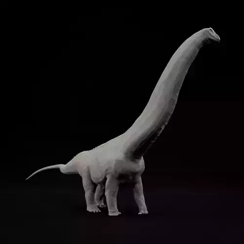 Argentinosaurus walking 1-100 scale pre-supported dinosaur 3D print model