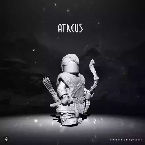 Lego Minifigures - Atreus - God Of War Ragnarok 