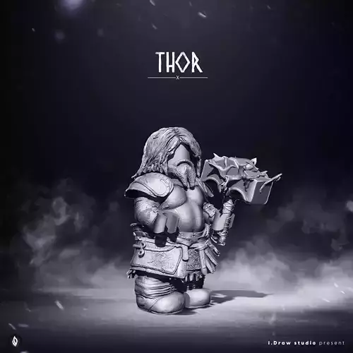 Lego Minifigures - Thor- God Of War Ragnarok 