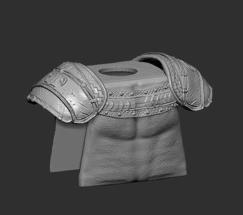 Lego Minifigures - Thor- God Of War Ragnarok  3D print model_11