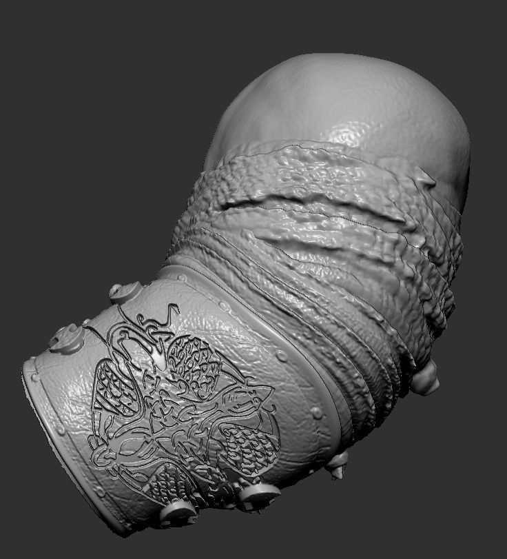 Lego Minifigures - Thor- God Of War Ragnarok  3D print model_12