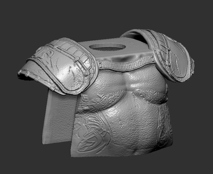 Lego Minifigures - Thor- God Of War Ragnarok  3D print model_10