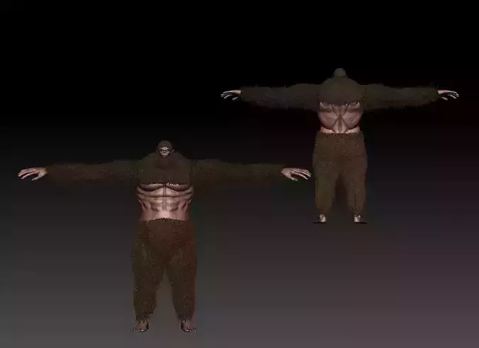 Titan Beast 3D model 3D model