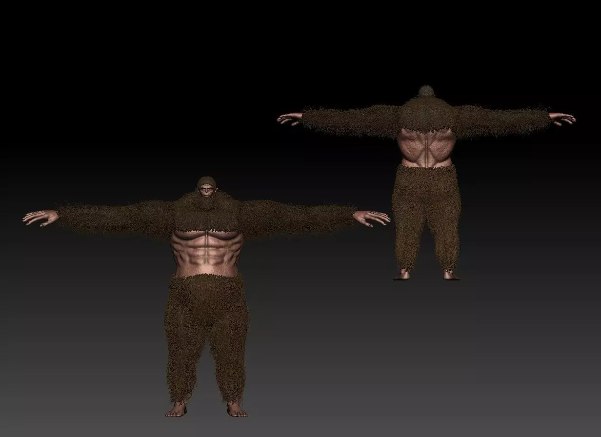 Titan Beast 3D model 3D model_0
