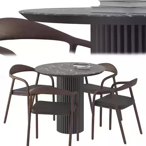 Table and NEVA chair