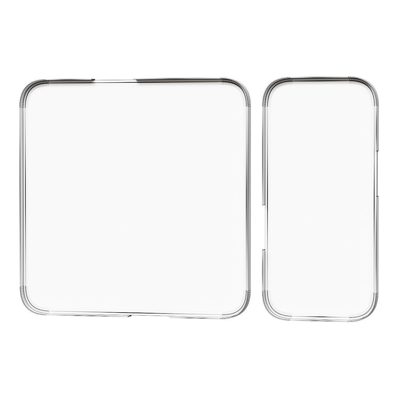 Sanvito mirror 2 pcs 693922 3D model_1