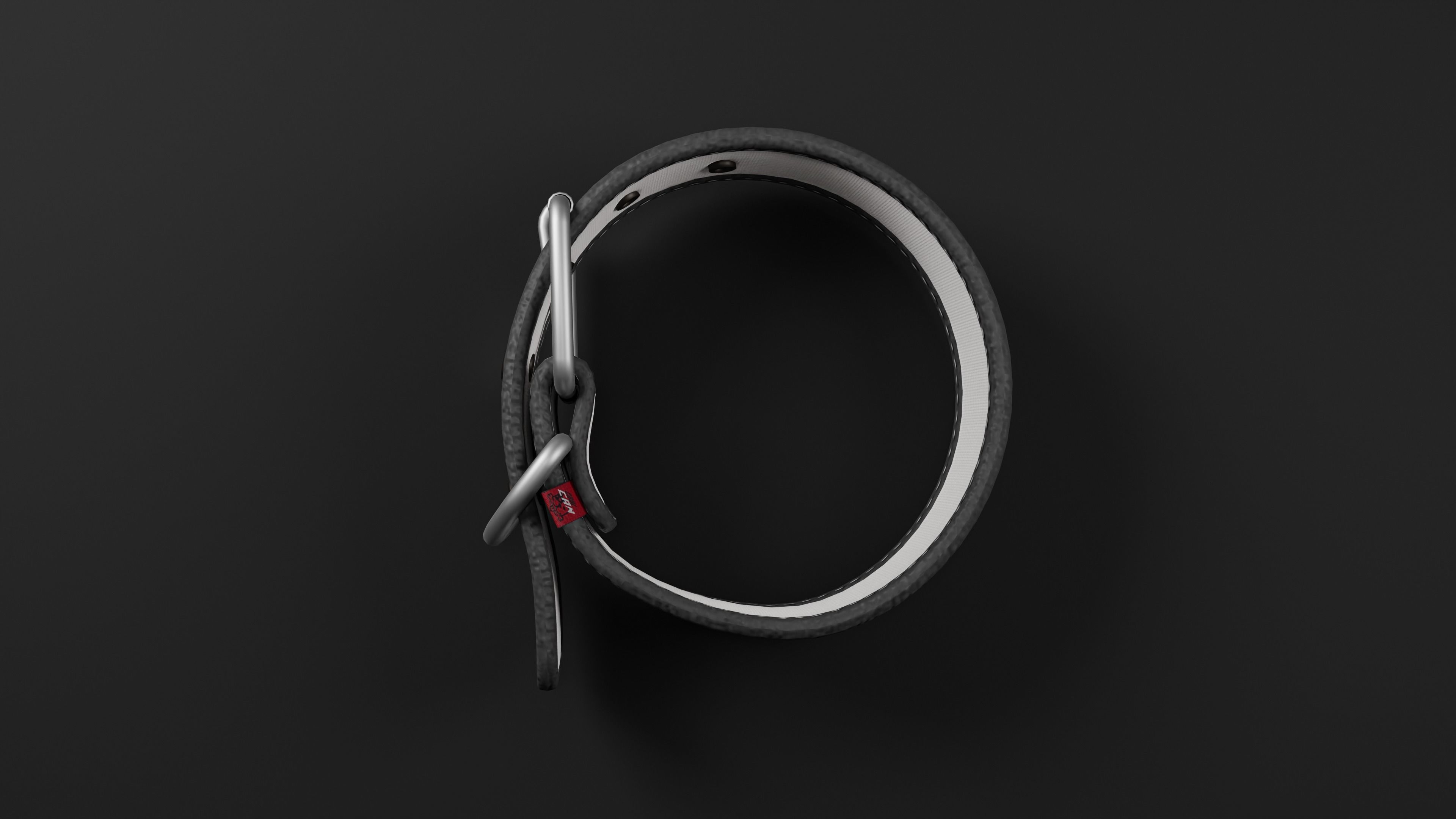 Dog Collar  Low-poly 3D model_3