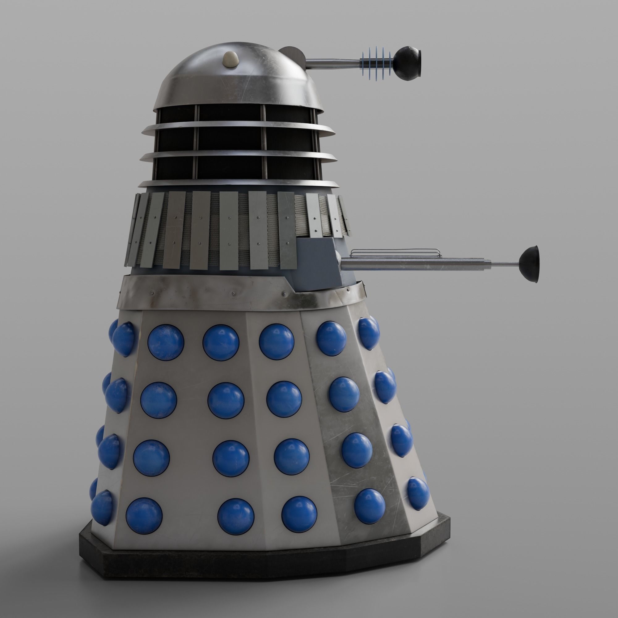 Classic Dalek 3D model_1
