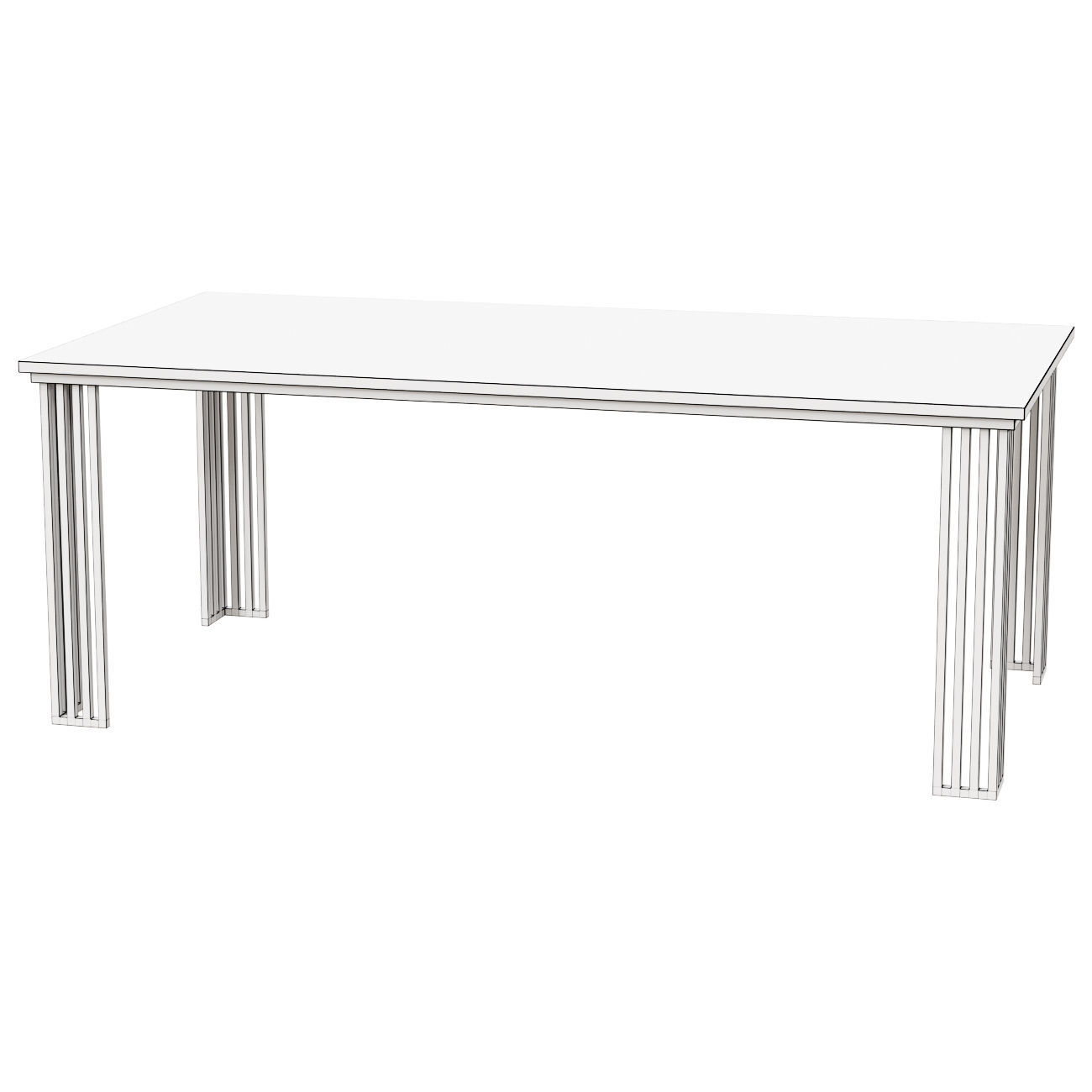  Dining table Carlino 693883 3D model_1