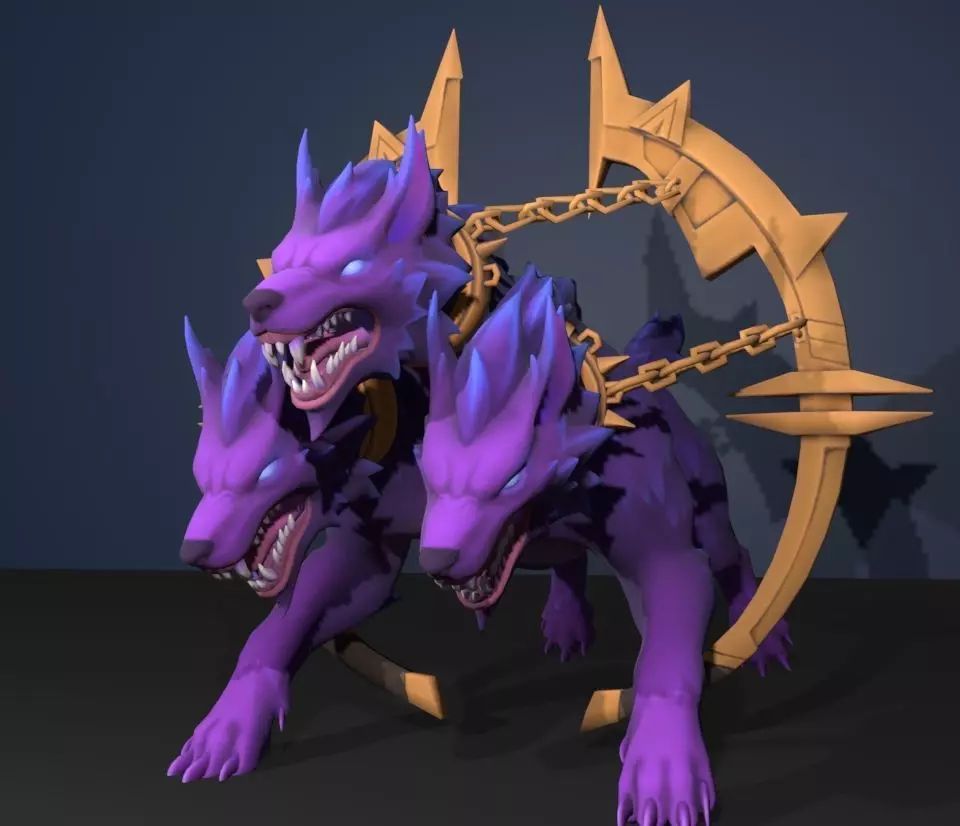 cerberus 3D model_0