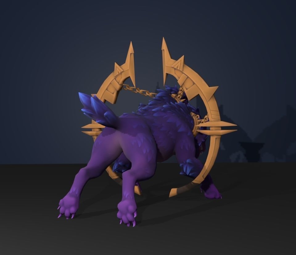 cerberus 3D model_4