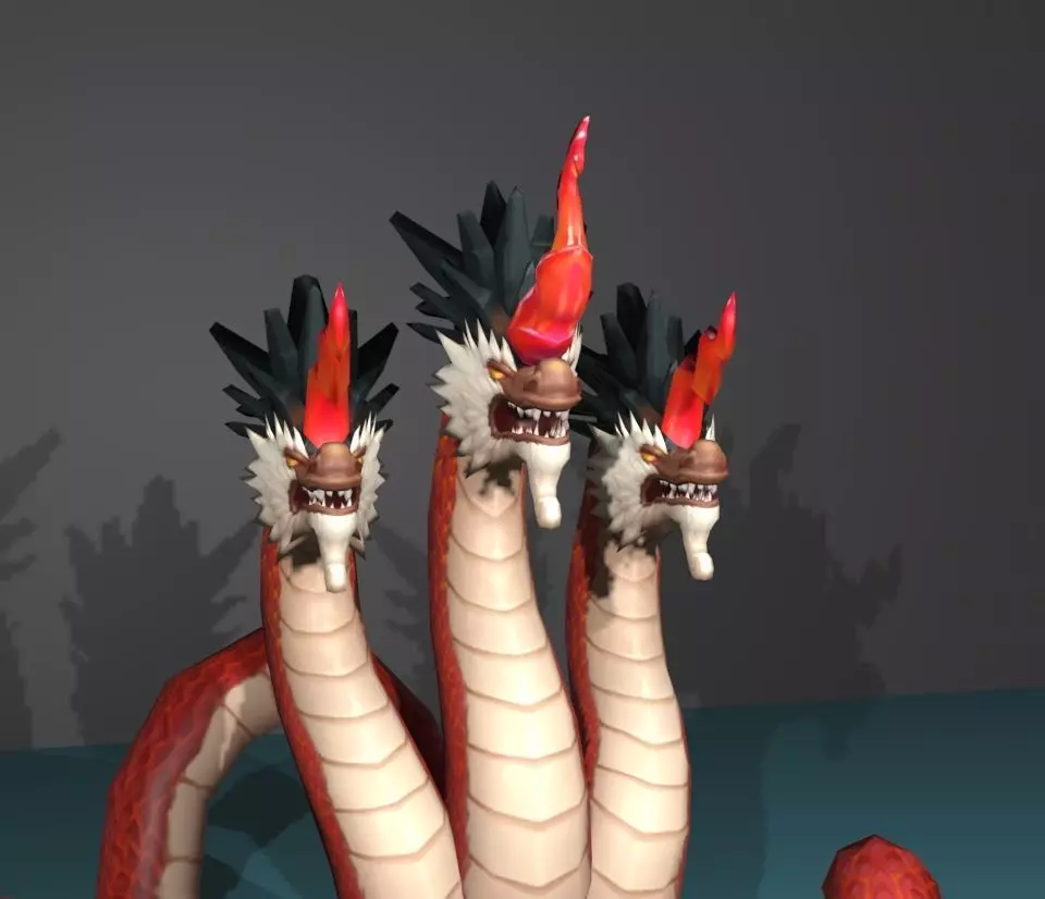 najja dragon 3D model