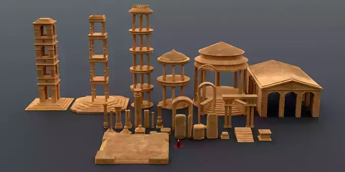Ancient Temple 3- 3D Environments