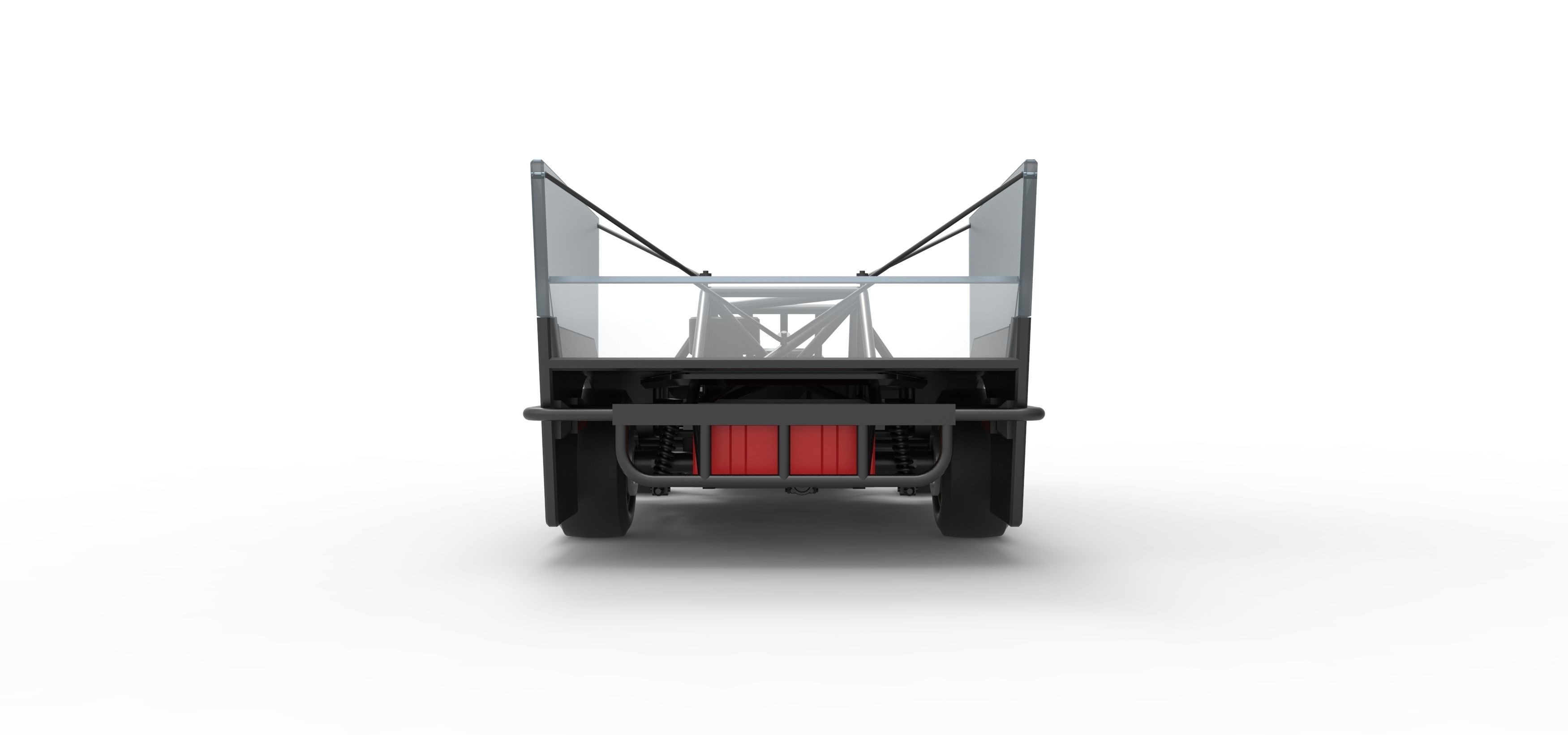 Outlaw Figure 8 Modified stock car Scale 1 to 25 3D print model_16