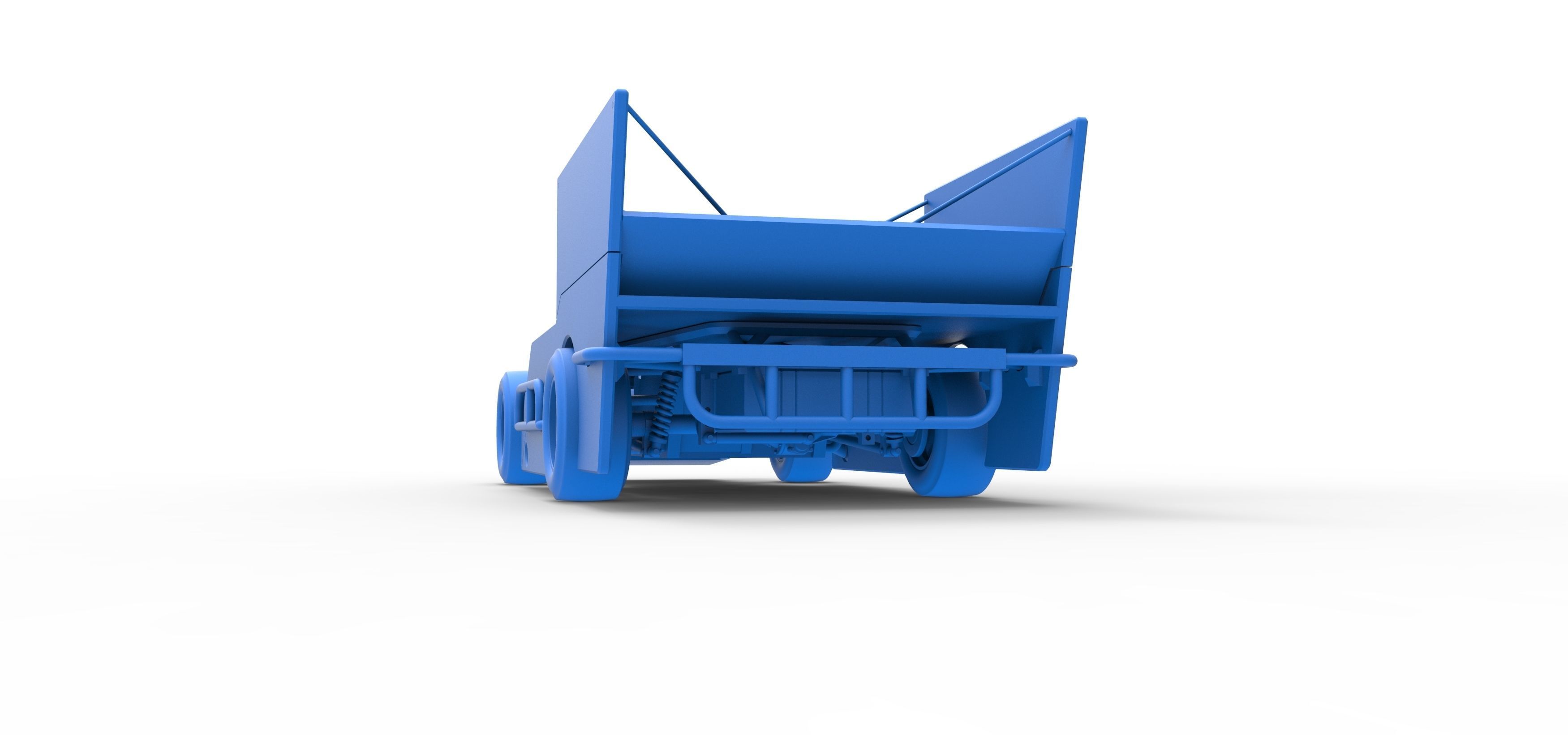 Outlaw Figure 8 Modified stock car Scale 1 to 25 3D print model_32