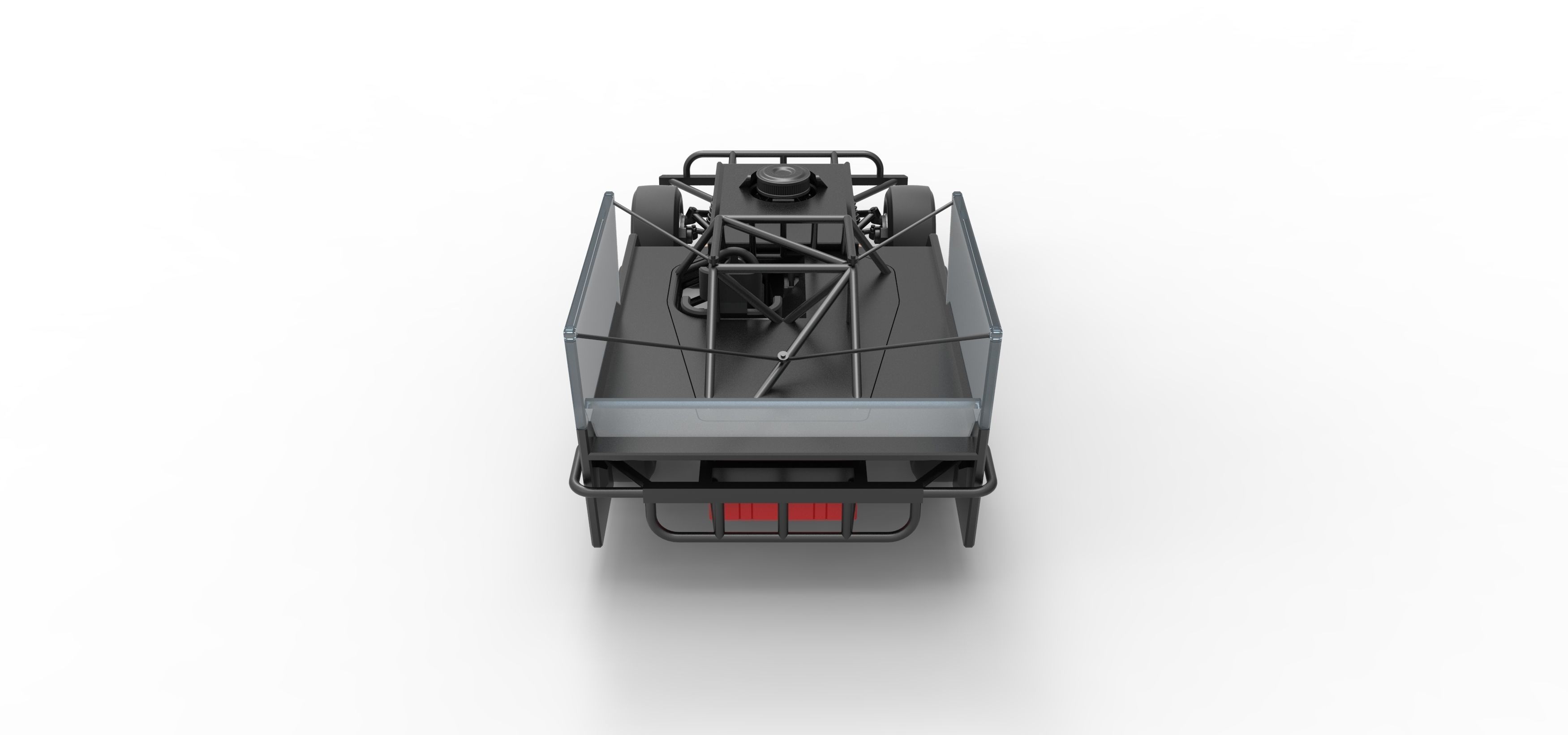 Outlaw Figure 8 Modified stock car Scale 1 to 25 3D print model_17