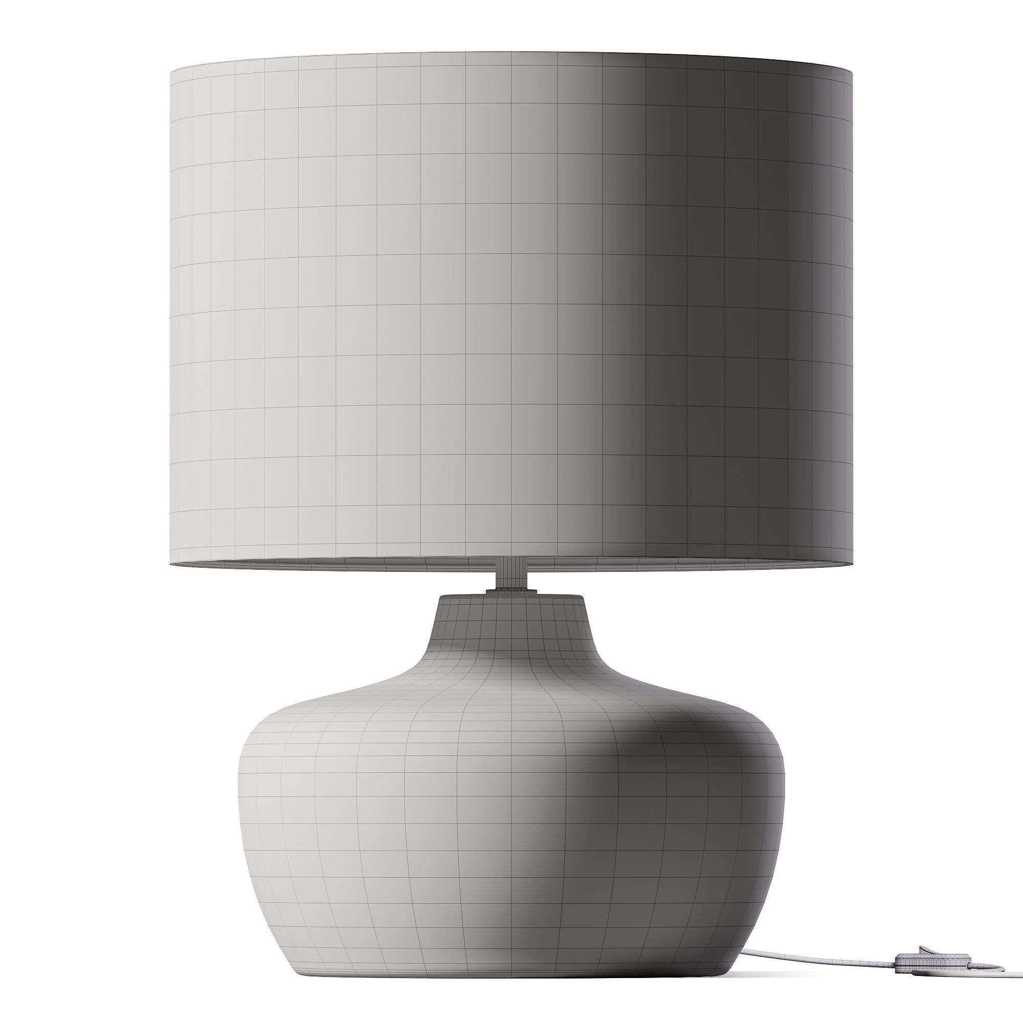 Clayton Table Lamp 3D model_1