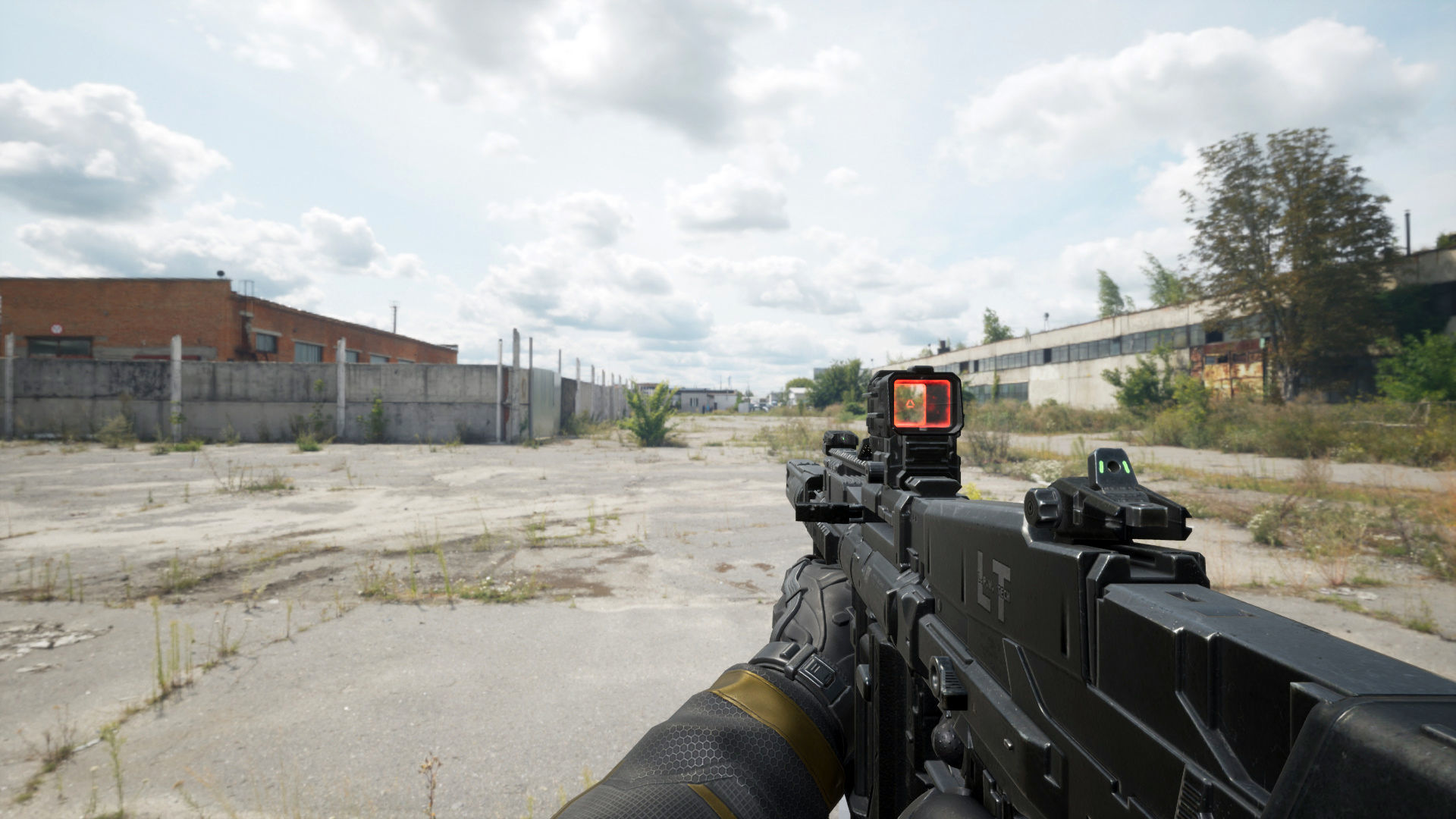 Sci-fi assault rifle 1 Low-poly 3D model_7