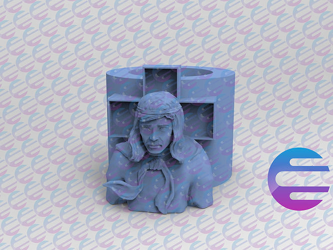 Gauchito Gil mate mate for 3d printing 3D model