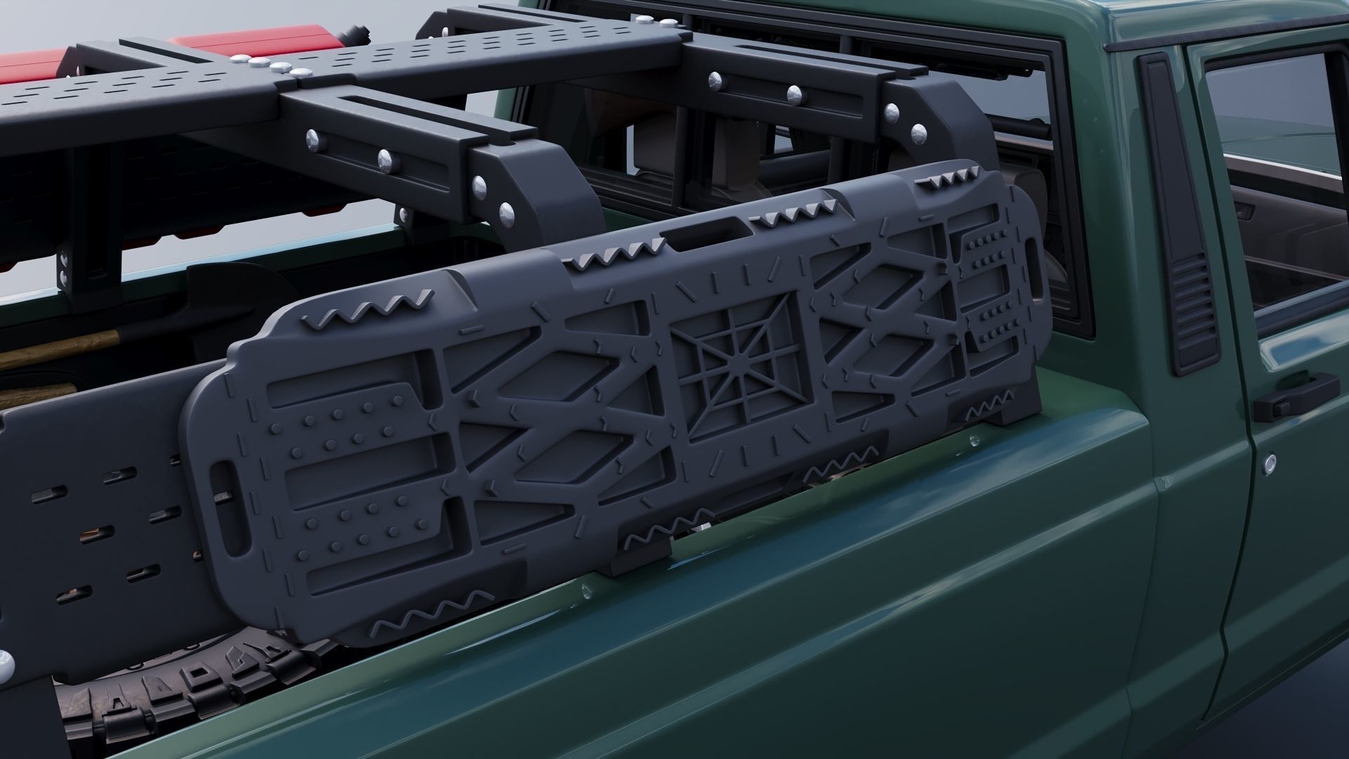 Jeep Comanche 1985 Custom 3D print model_13